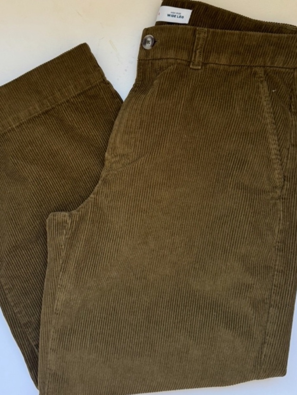 Old Navy High Rise Wide Leg Corduroy Pants - Picture 3 of 7